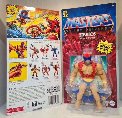 --- Culpatoys Stratos Clasico Motuc Origenes Mattel --- (Usado)