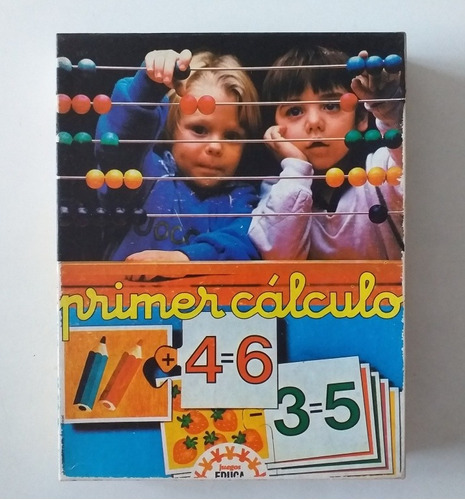 Primer Cálculo Juego Educa Retro Vintage Completo Excelente