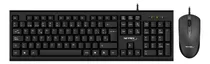Comprar Kit Teclado Y Mouse Conexion Usb Español Pc Smart Tv Netmak Mouse Negro Teclado Negro