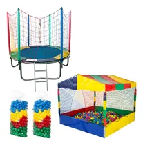 Comprar Kit Pula Pula 1,83m + Piscina De Bolinhas 1,5m 1000 Bolinhas