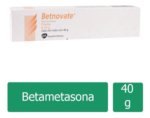 Betnovate Crema 0.10g Caja Con Tubo Con 40g