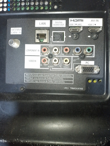 Tv Plasma Panasonic Tc-p42st30x Para Reparar (Usado)
