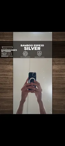 Laminas Bamboo Tipo Espejo