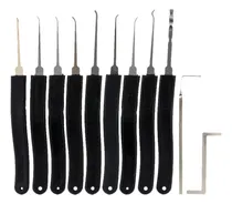Comprar Juego De Herramientas Para Abrir Cerraduras Con Llaves Littl