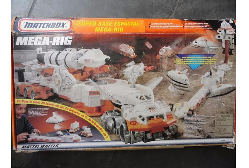 Matchbox Super Base Espacial Mega-rig ( Usado)