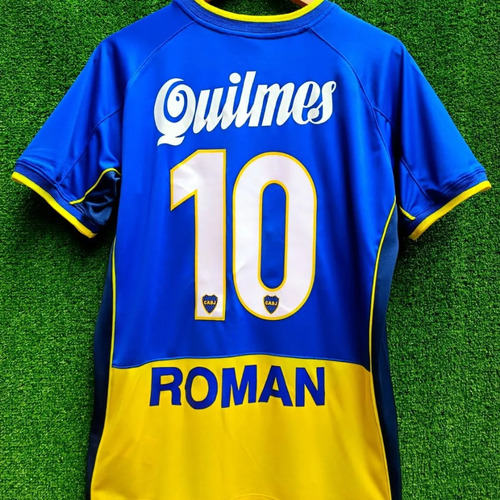 Camiseta Boca Juniors 2001 Conmemorativa Retro Riquelme