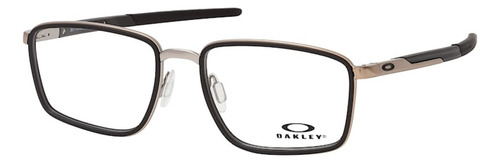 Armazón Anteojo Marco Oakley Spindle Metal Ox3235-52 Negro Mate - Gun