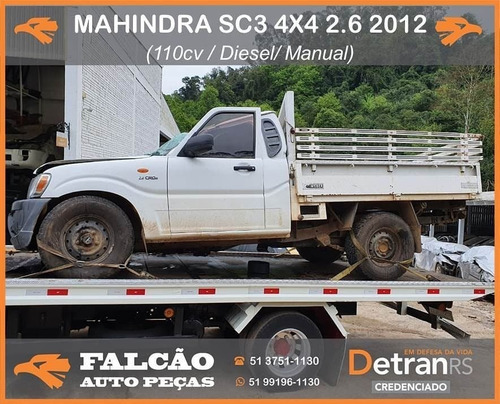 Sucata Bramont Mahindra 2.6 Ano 2012