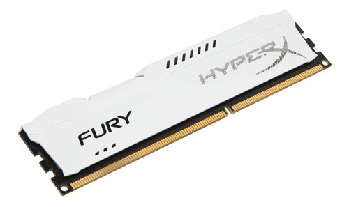 Memoria Ram Fury Ddr3 Gamer Blanco 8gb 1 Hyperx Hx316c10f/8 