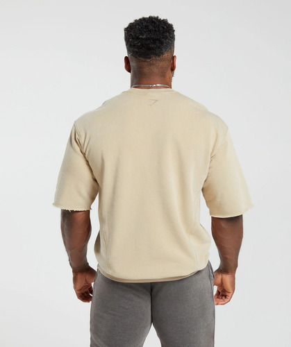Gymshark Heritage Washedshortsleeve Crew Sudadera