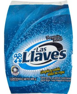 Jabon De Polvo Las Llaves Floral 400g 