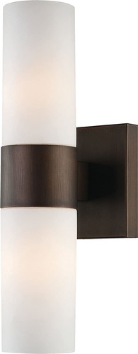 Candelabro De Pared Minka Lavery 6211-647 De Vidrio  1 Luz D