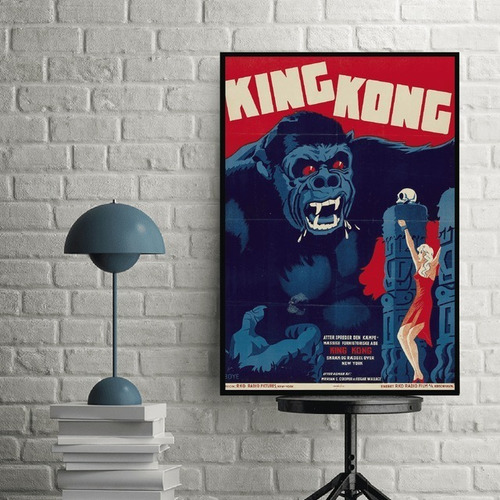 Imagen 6 de 6 de Cuadro Decorativo 30x45 Peliculas Retro Clásicas