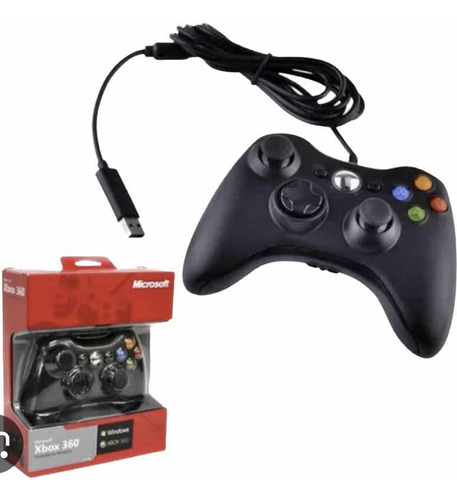 Control Xbox 360 Microsoft  Alambrico Usb Pc