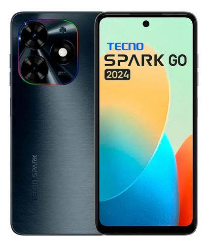 Smartphone Tecno Spark Go 2024 64gb 3gb Ram Dual Sim Black