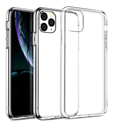 Imagen 7 de 8 de Funda Transpante Para Celular Apple iPhone 11 Pro Color Transparente iPhone 11 Pro Max