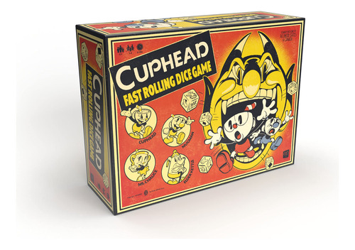 Dice Game Usaopoly Cuphead Replay Desbloqueia Conteúdo Por M