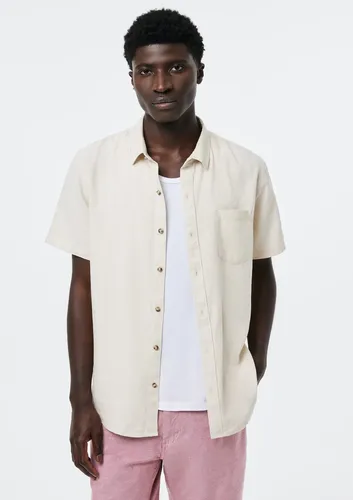 Camisa Básica Masculina Em Tecido Linho Hering