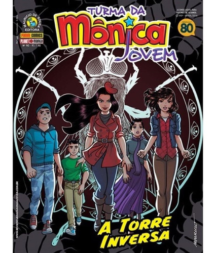 Hq Turma Da Mônica Jovem - A Torre Inversa N° 90