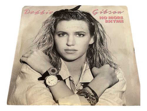Vinilo Single Debbie Gibson / No More Rhyme ( Made In Usa) (Usado)