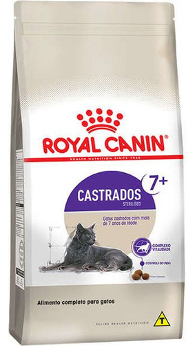 Ração Royal Canin Para Gatos Castrados Acima De 7 Anos 400g