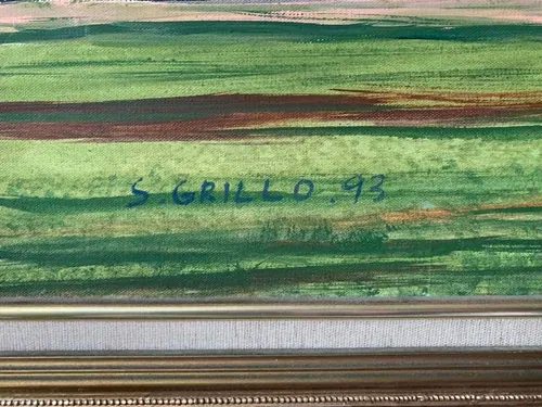 Cuadro Del Pintor S. Grillo