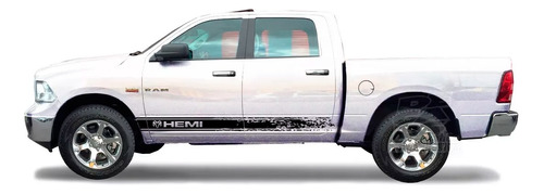 Calco Dodge Ram Hemi Crash Zocalo Laterales Juego