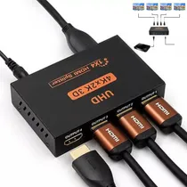 Comprar Divisor Hdmi Splitter 1 En 4 3d 4k 1 Entrada 4 Salidas,transmisión De Señal Rápida