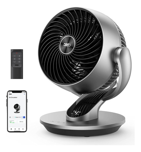 Ventilador Oscilantes Inteligente De Escritorio Con Wifi App