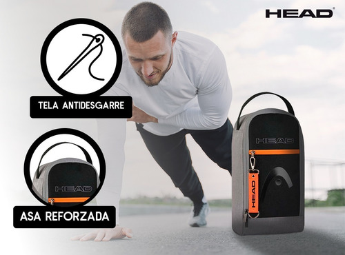 Imagen 3 de 9 de Bolso Botineros Head Unisex Deportivo Futbol Con Llavero