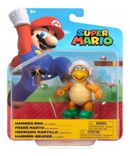 Figura Super Mario Bros 10 Cm Nintendo Original Tun 