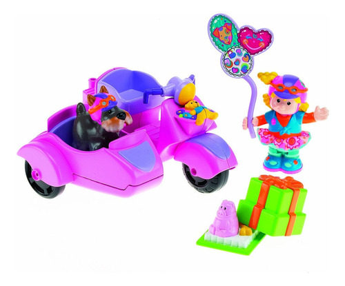 Fisher-price Little People - Sarah Lynn Y Su Scooter