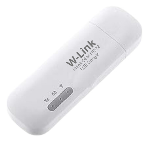 Módem Router Wifi Hilink E8372 Claro - Antel - Movistar Color Blanco