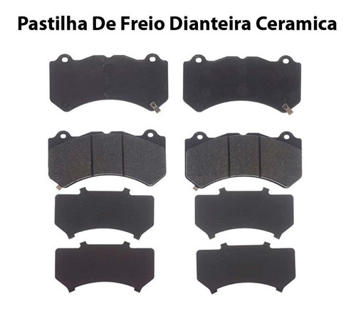 Pastilha De Freio Dianteira Ceramica Gm Camaro Zl1 6.2 588cv