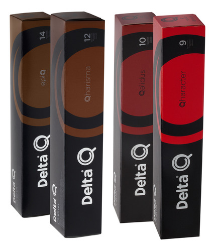40 Cápsulas Para Cafeteira Delta Q Café Expresso