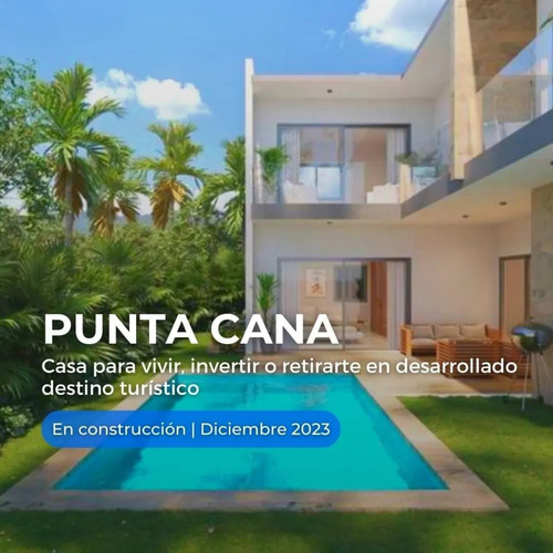 Casa En Construcción En Punta Cana 