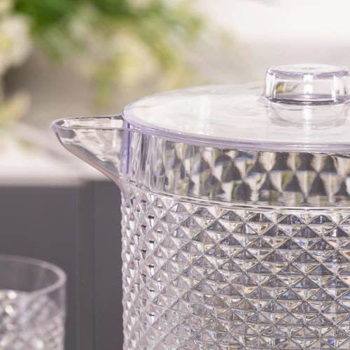 Imagem 4 de 4 de Jarra Diamante Crystal 3 Litros Suco Água