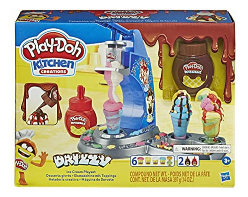 Play Doh Kitchen Heladería Creativa Set De Juego