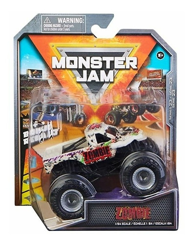 Monster Jam - Vehiculo Monster Truck - Escala 1:64