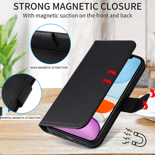 Funda Para Honor Magic6 Lite, 5 G, Tipo Cartera, Con Función