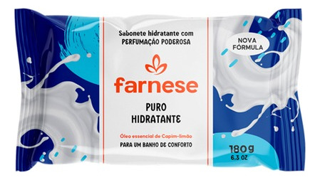 Kit C/20 Sabonete Farnese Puro Hidratante 180g
