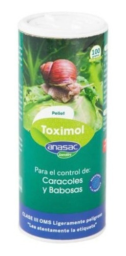Toximol Caracoles Y Babosas Pellet 100 Gr