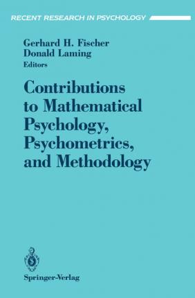 Libro Contributions To Mathematical Psychology, Psychomet...