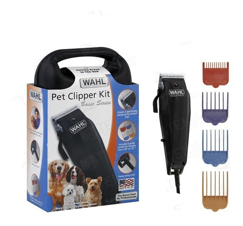 Rasuradora Corta Pelo Casera Para Perros Mascotas Wahl Original Negra