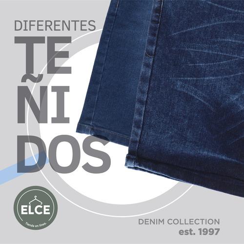 Paquete De 3 Bermudas Para Hombre De Mezclilla Slim Moda