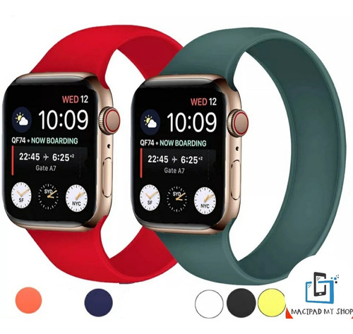 Correa Elastica Para Apple Watch Serie 6, 5 / Se