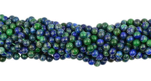 Imagen 3 de 7 de Piedras Preciosas De Crisocola Natural Cuentas Sueltas Diy