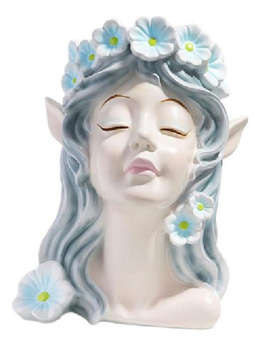 Nuevo Estatua De Maceta De Hadas, Decoración Del Hogar Claro