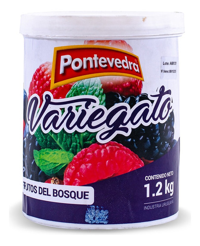 Salsa Variegato Frutas Del Bosque 1,2kg