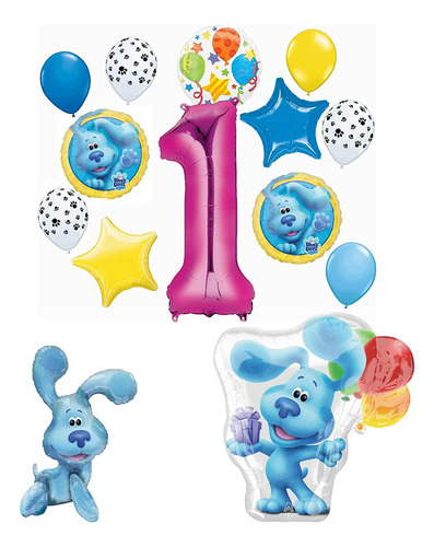 Blue39s Clues 1st Birthday Party Supplies Blue The Dog ...